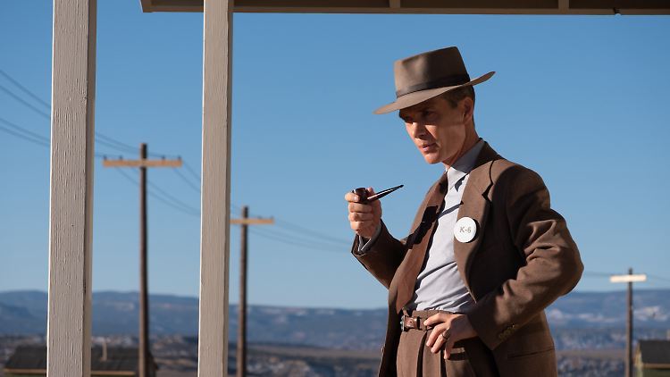 Cillian Murphy spielt die Hauptrolle in "Oppenheimer" - er ist als bester Darsteller nominiert.