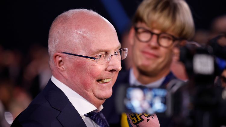 Der schwer kranke Sven-Göran Eriksson genoss die Zeit auf der schwedischen Sportgala.