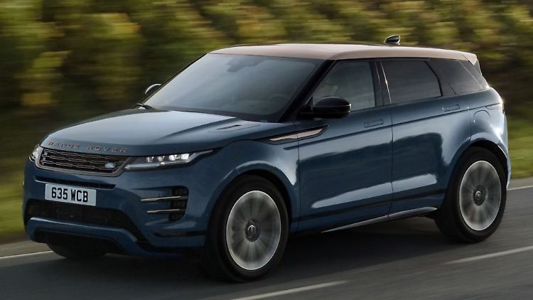 Der Range Rover Evoque wurde überarbeitet.