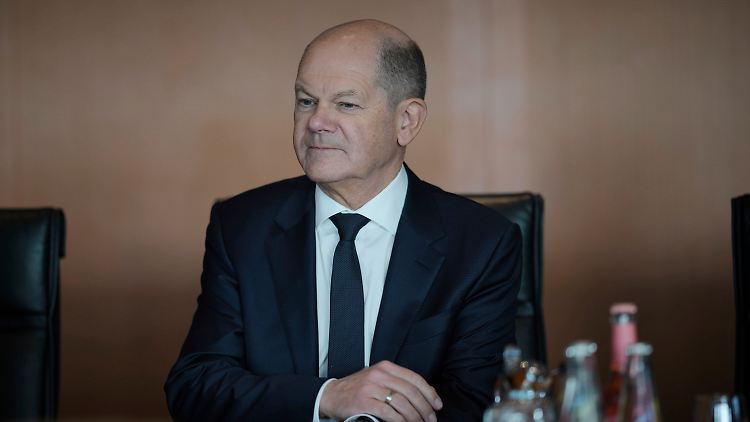 Blickt nach eigenen Angaben hoffnungsvoll auf die Ampel-Zukunft: Bundeskanzler Olaf Scholz.
