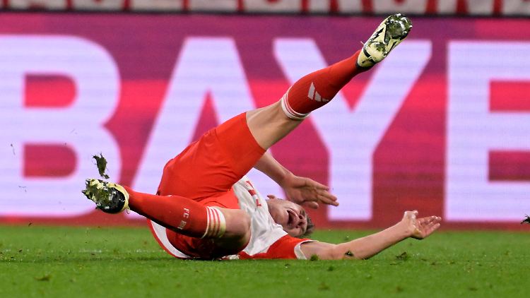 Joshua Kimmich war böse auf die Schulter geknallt und hatte danach Schmerzen.