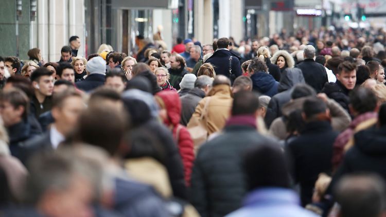 Ende des Jahres könnten 85 Millionen Menschen in Deutschland leben. 