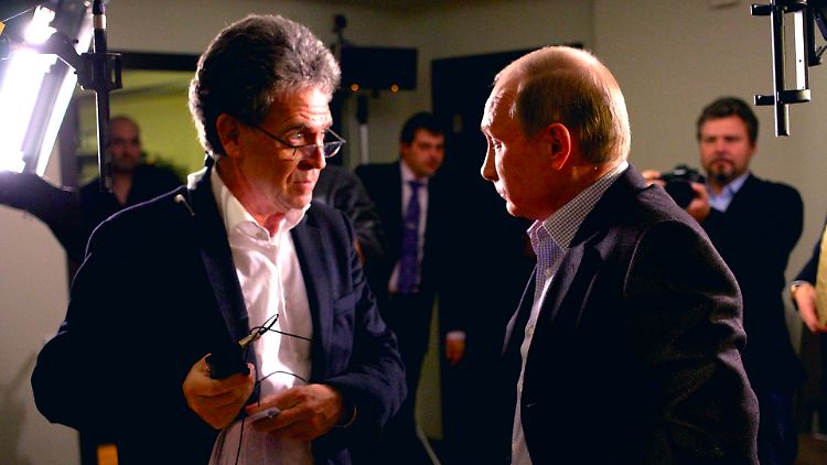 2014 interviewte Hubert Seipel den russischen Präsidenten Wladimir Putin für die ARD.