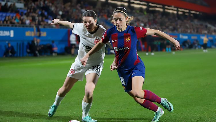Der FC Barcelona ließ Eintracht Frankfurt trotz des knappen Ergebnis keine echte Chance.