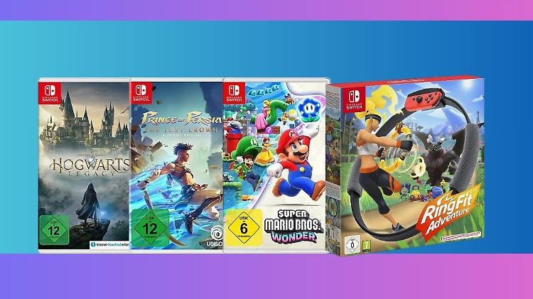 Bei Media Markt lockt eine große Auswahl von Nintendo-Switch-Spielen in einer Drei-für-111-Euro-Aktion.