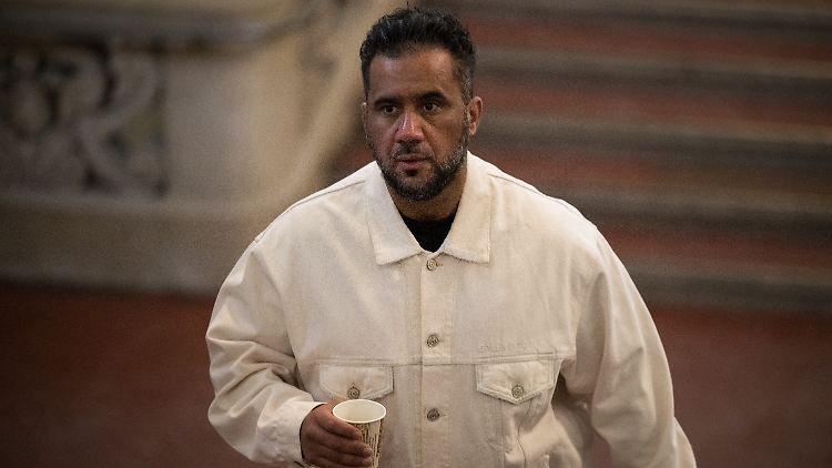 Knast oder Freispruch? Arafat Abou-Chaker am Freitag auf dem Weg ins Gericht.