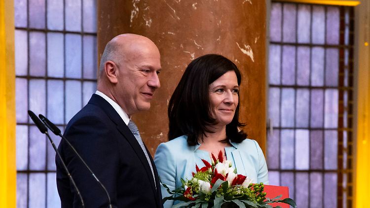 Seit Herbst 2023 offiziell ein Paar: Wegner und Günther-Wünsch.