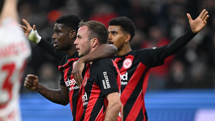 Mario Götze erzielte sein erstes Saisontor.