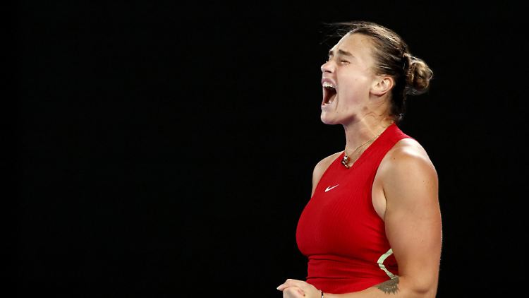 Aryna Sabalenka spielte sich auf spektakuläre Weise zum Titel bei den Australian Open.