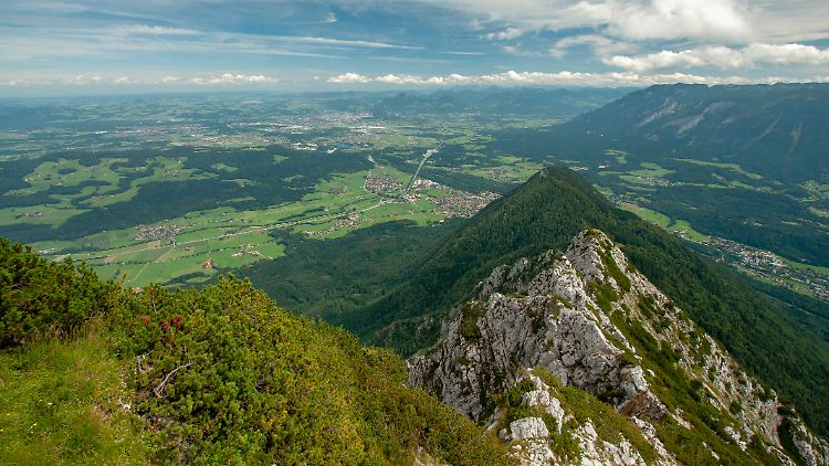 Der 49-Jährige befand sich auf einem Jagdausflug am Fuderheuberg in Oberbayern. 