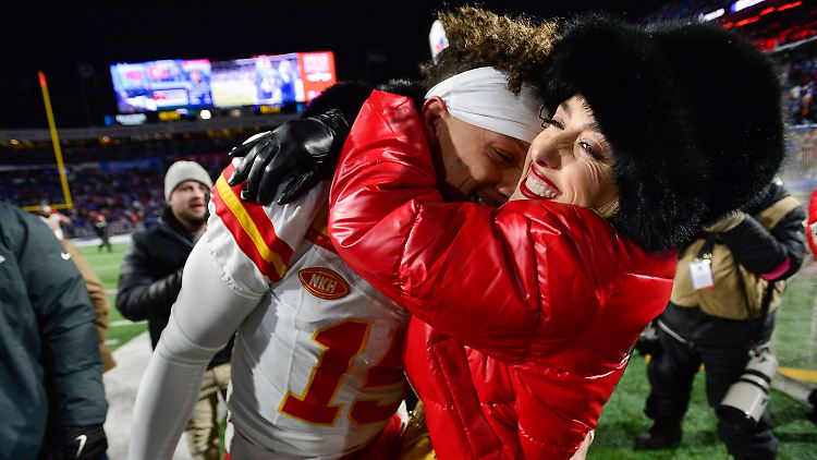 Erfolgsverwöhnt: Patrick und Brittany Mahomes.