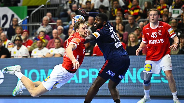 Dänemark und Frankreich lieferten sich einen hochklassigen Fight im EM-Finale.