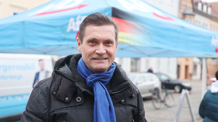 AfD-Mann Uwe Thrum erreichte 47,6 Prozent der Stimmen. 