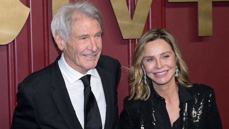 "Dann sterbe ich vor Lachen": Harrison Ford und Calista Flockhart kennen sich seit mehr als 20 Jahren.