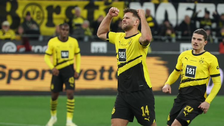 Füllkrug schaffte seinen ersten Dreierpack für den BVB.