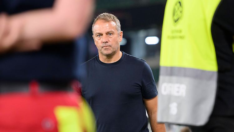 Hansi Flick in seiner Spätphase als Bundestrainer.