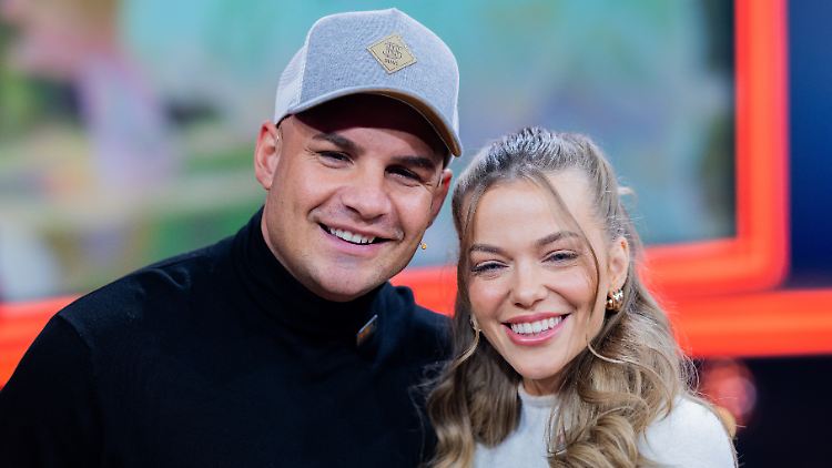 Ihr erstes Kind kam als Frühchen zur Welt: Pietro Lombardi und Laura Maria Rypa.
