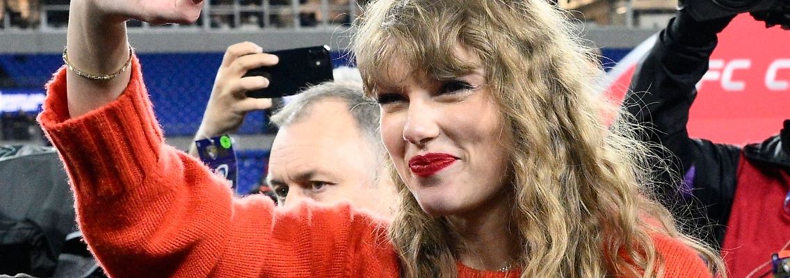 Taylor Swift nach dem NFL-Spiel in Baltimore.