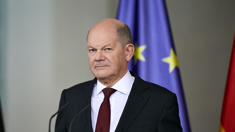Kanzler Scholz spricht sich gegen deutsche "Alleingänge" aus.