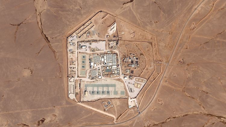 Der angegriffene US-Stützpunkt in Jordanien.
