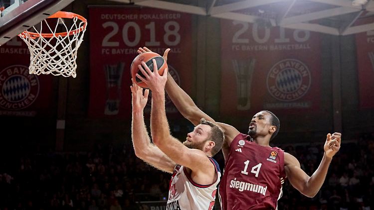 Serge Ibaka (rechts) war der Sieggarant für den FC Bayern.