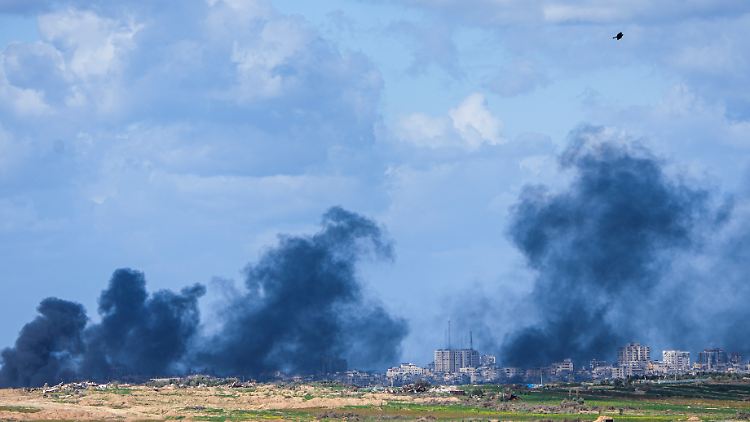 Noch zeichnet sich kein Ende der Bombardierung des Gazastreifens ab.