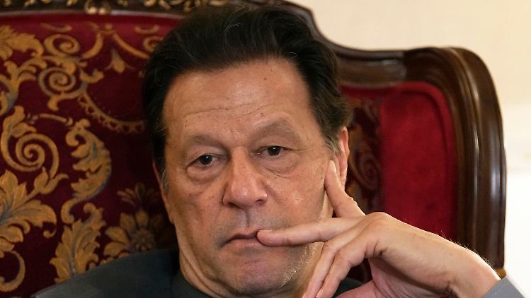 Imran Khan war im April 2022 als Pakistans Premierminister abgesetzt worden.