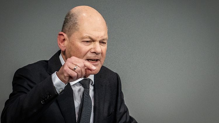 Ungewohnt persönlich ging Olaf Scholz die Opposition an.