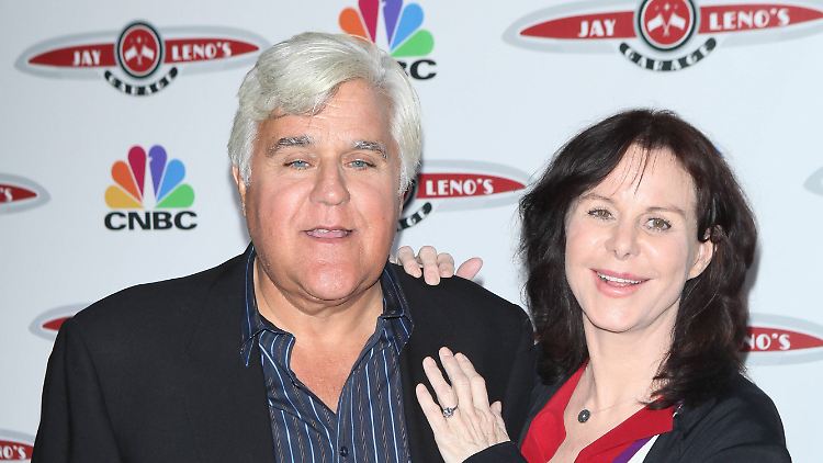 Seit 43 Jahren verheiratet: US-Talkmaster Jay Leno und Ehefrau Mavis.