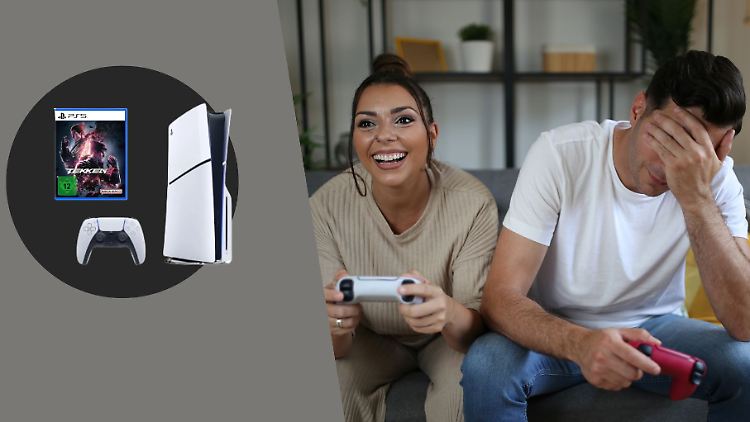 Die PlayStation 5 Slim im Bundle mit dem brandneuen Toptitel Tekken 8 gibt's bei Media Markt in Kombination sehr günstig.