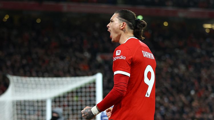 Darwin Núñez war bester Liverpooler gegen den FC Chelsea.