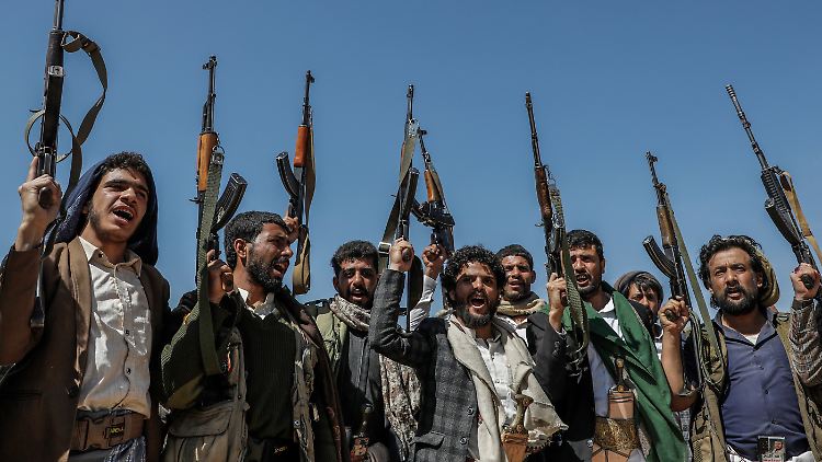 Die jemenitischen Huthi haben sich mit der Terrororganisation Hamas solidarisiert. 