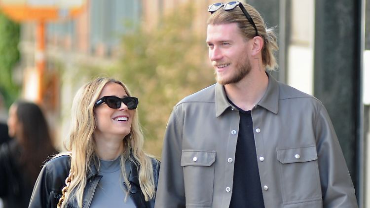 Verlobt sind sie auf jeden Fall: Diletta Leotta und Loris Karius.