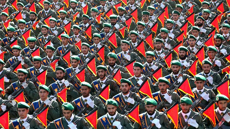 Die iranischen Revolutionsgarden unterstützen seit einem Jahrzehnt Präsident Baschar al-Assad im syrischen Bürgerkrieg.