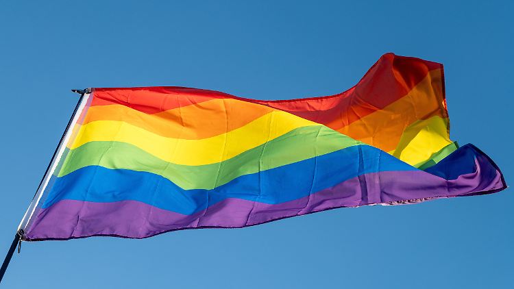 Die Regenbogenfahne gilt in Russland als "extremistisches" Symbol.