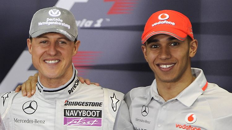 Michael Schumacher und Lewis Hamilton teilen sich den Titel des Rekordweltmeisters in der Formel 1.