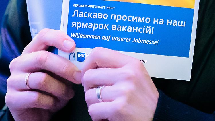 2022 warb die IHK intensiv um ukrainische Geflüchtete. 