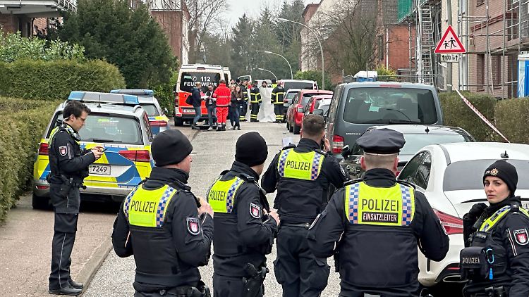 Die Polizei in Hamburg ist im Großeinsatz.