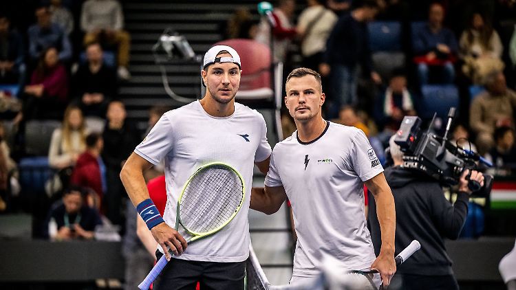 Jan-Lennard Struff konnte sein erstes Einzel nicht gewinnen.