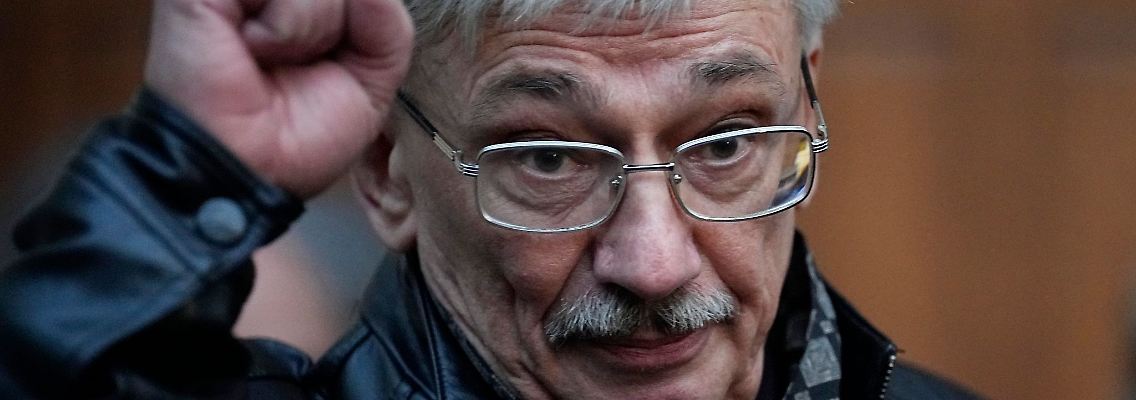 Der russischen Bürgerrechtler Oleg Orlow wurde von Moskau zum "ausländischen Agenten" erklärt.