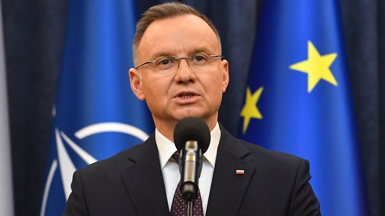 Polens Präsident Duda zog mit Aussagen zur Krim Ärger auf sich. 