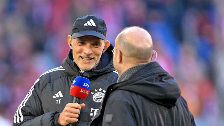 Tuchel vor dem Spiel im Sky-Interview.