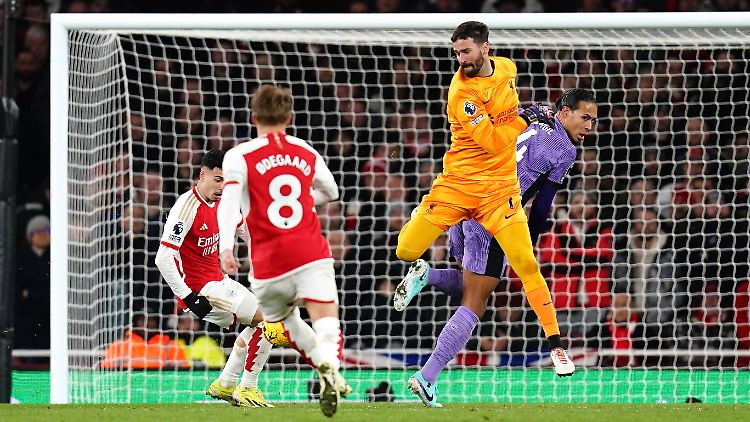 Alisson hat in der Premier League schon eine Menge Stress.