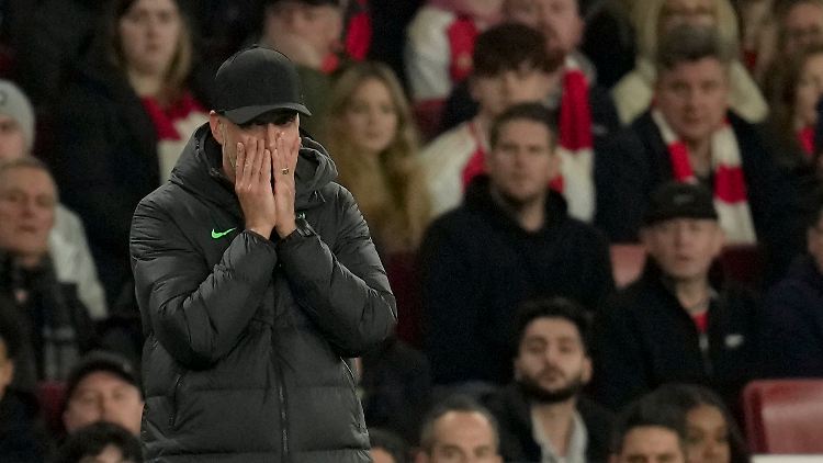 Jürgen Klopp musste einen Rückschlag im Titelrennen einstecken.