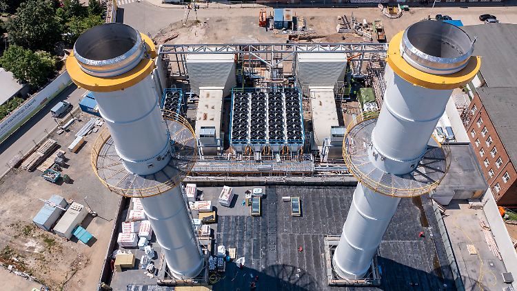 Das neue Gaskraftwerk der Leipziger Versorgungs- und Verkehrsgesellschaft ist als erstes in Deutschland für die Verbrennung von Wasserstoff geeignet. 