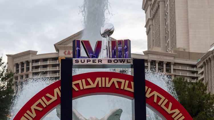 Las Vegas und der NFL-Super-Bowl stehen zurzeit im Zeichen des Wassers.