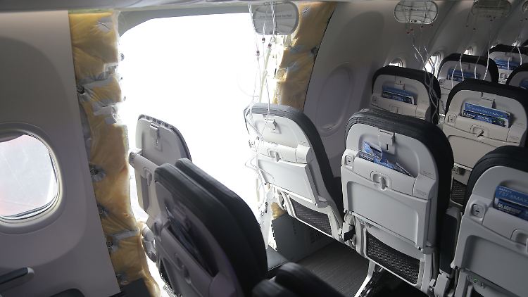 Mehr als 170 Menschen waren an Bord der 737-9 Max von Alaska Airlines. Wie durch ein Wunder wurde niemand ernsthaft verletzt.