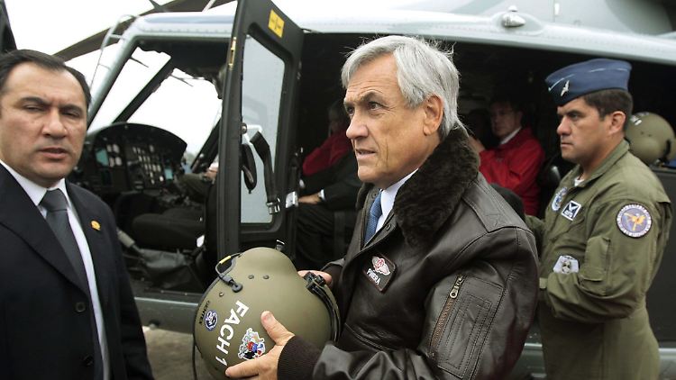 Chiles Ex-Präsident Piñera hat den Hubschrauber selbst gesteuert. (Archivbild)