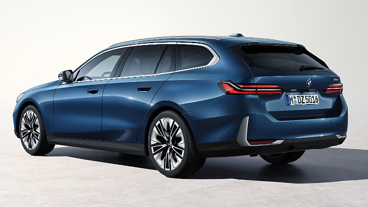 Der neue BMW-Fünfer-Touring besticht durch optische Geschliffenheit.