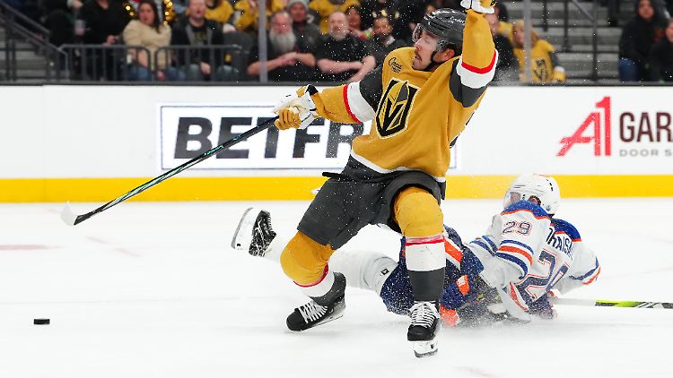 Leon Draisaitl (r.) schmiss sich in jeden Puck - vergebens!